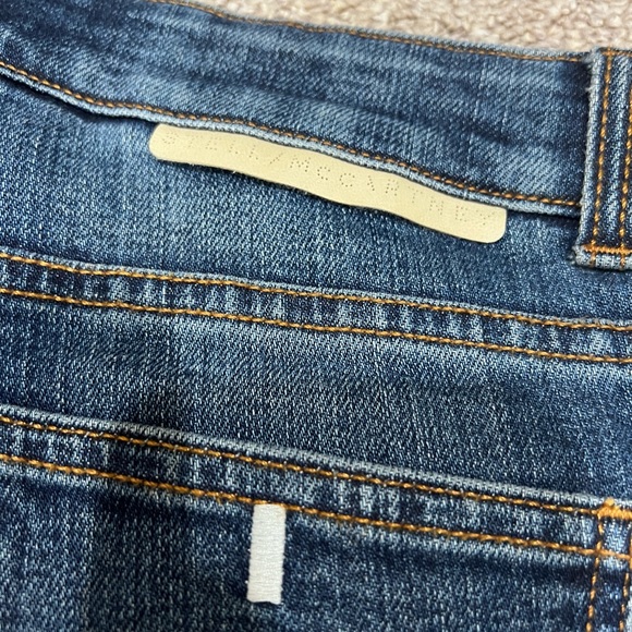 Stella McCartney embroidered denim jeans 26 - Picture 7 of 7